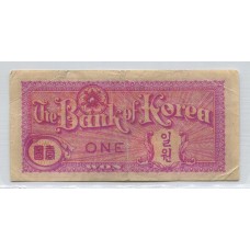 COREA 1 WON BILLETE EN BUEN ESTADO